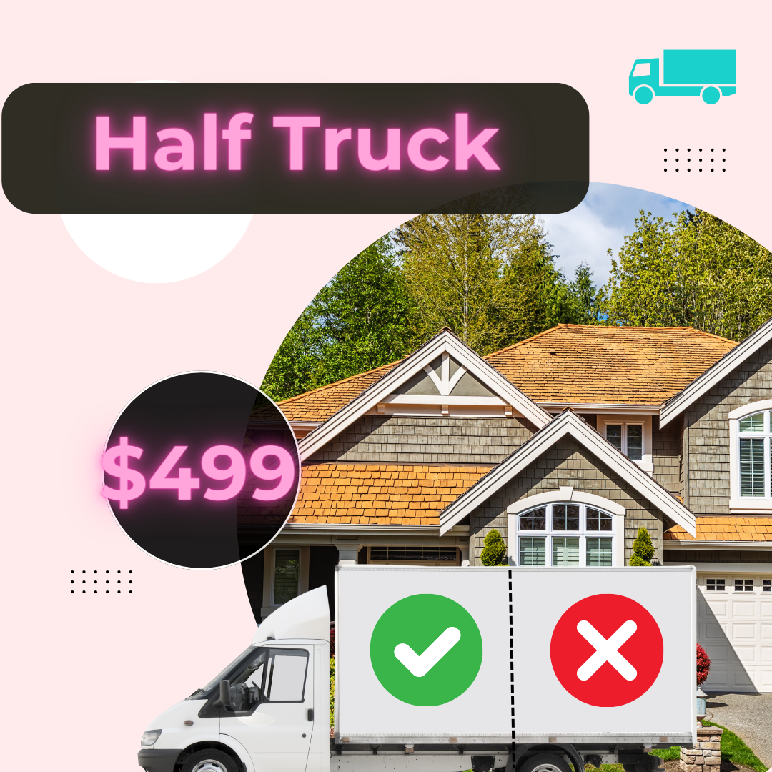 Junk Haul Away - Half Truck