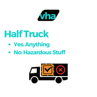 Junk Haul Away - Half Truck