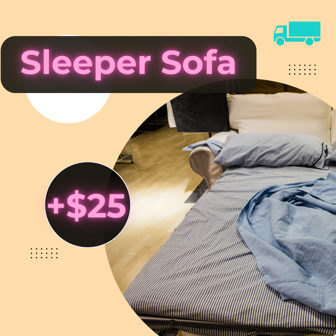 Sleeper Sofa Add On Fee